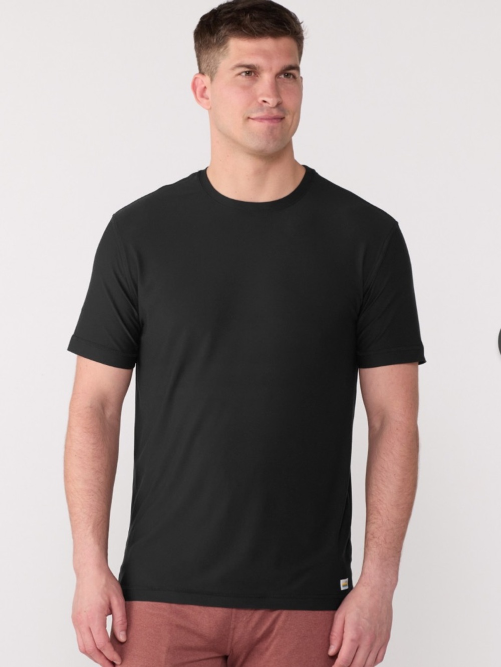 Vuori Men’s Strato Tech Tee Black Large